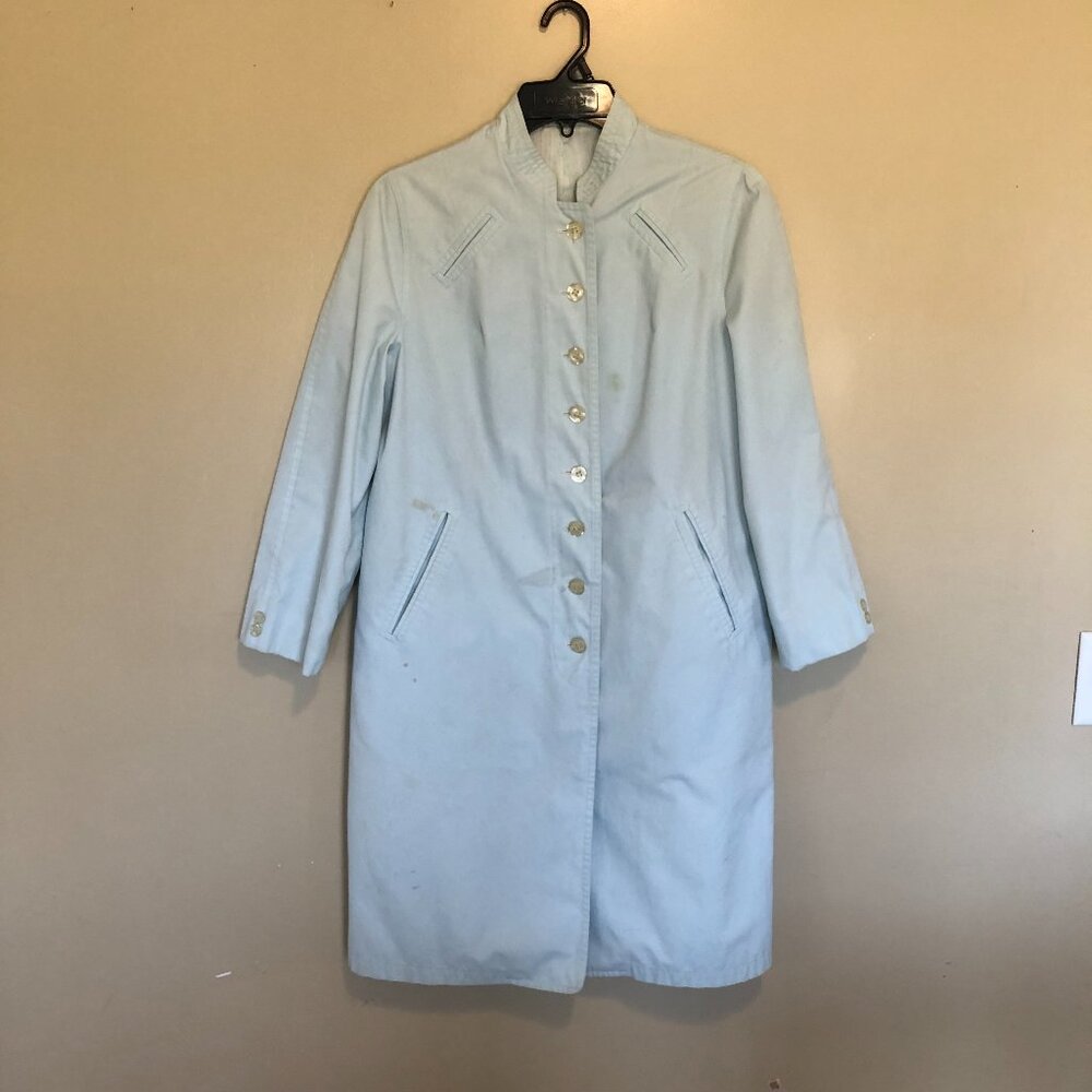 Vintage Wear In Good Health Lightweight Raincoat Rain Jacket Trench Coat Size 12